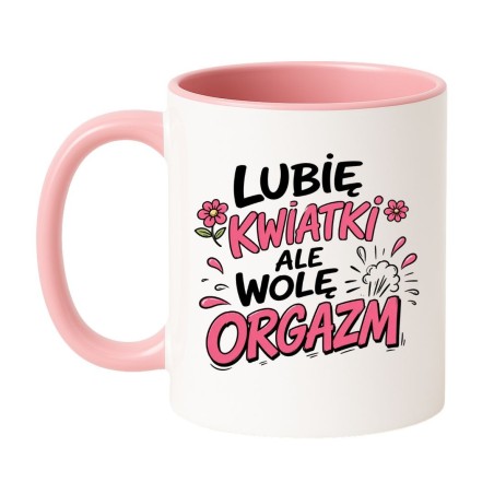 Humorystyczny kubek dla kobiety z dystansem
