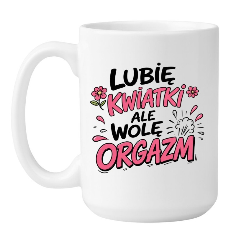 Kubek do biura z humorystycznym tekstem
