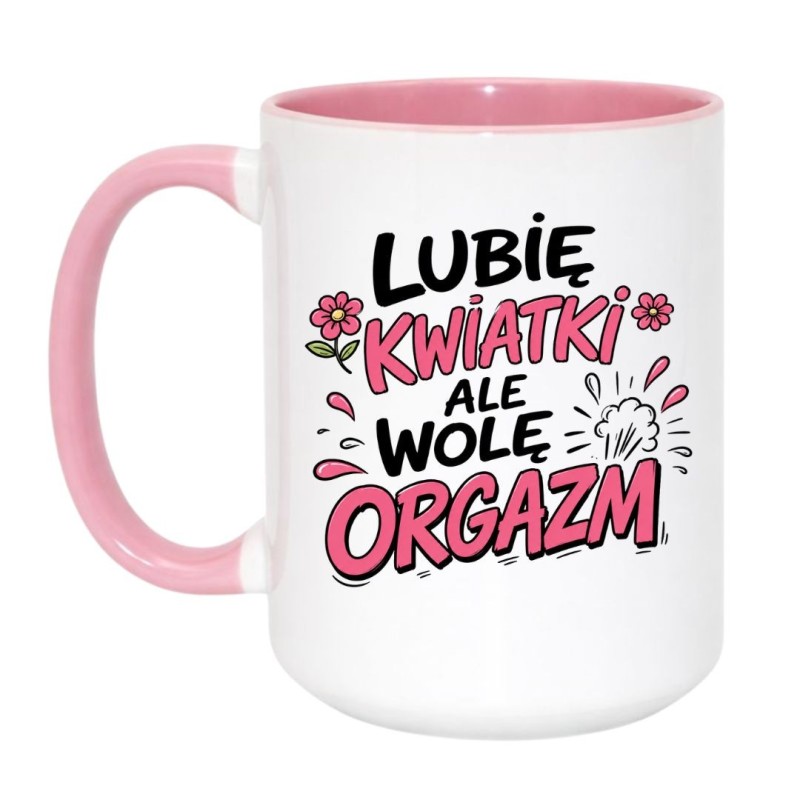 Kubek dla kobiety lubiącej czarny humor