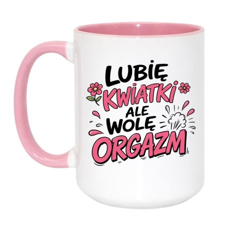 Kubek dla kobiety lubiącej czarny humor
