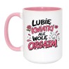 Kubek dla kobiety lubiącej czarny humor