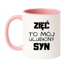 Kubek z napisem Zięć To Mój Ulubiony Syn