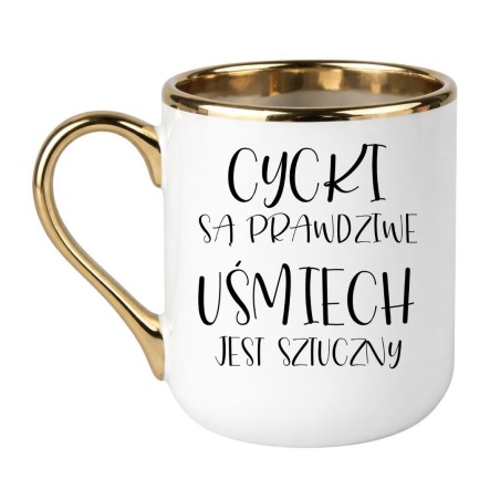 Kubek z czarnym humorem dla przyjaciółki