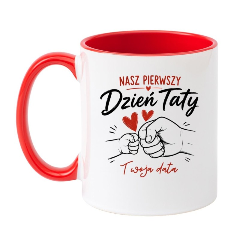 Kubek dla taty z własną datą