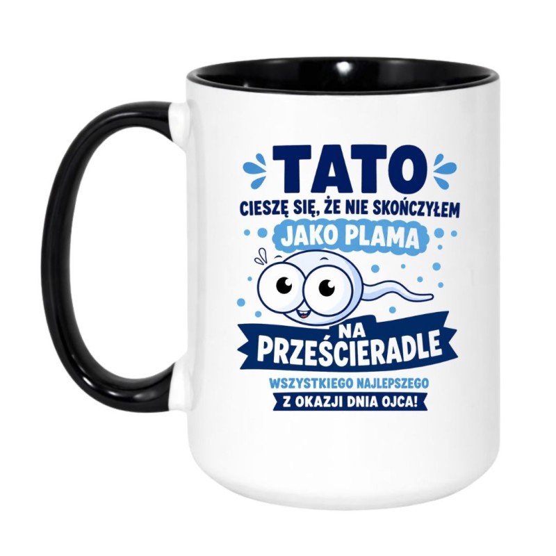 Kubek dla taty z poczuciem humoru