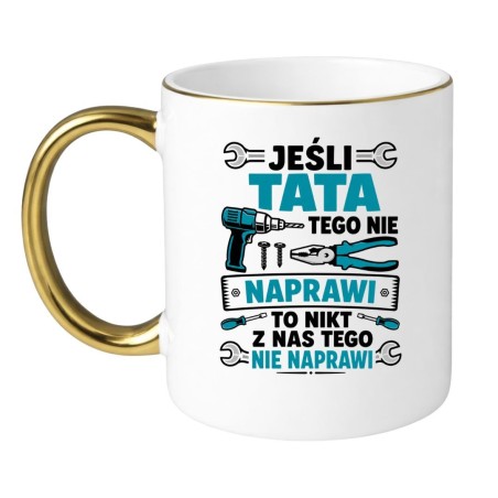 Kubek z narzędziami dla taty