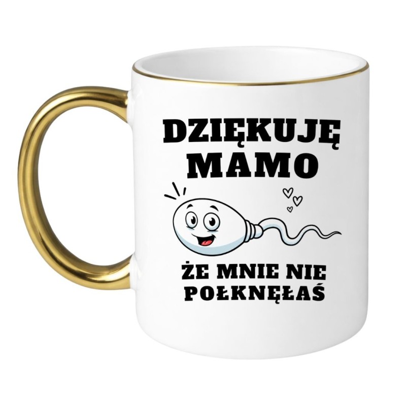 Śmieszny kubek dla mamy