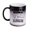 Magiczny kubek na Dzień Matki zmieniający kolor