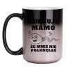 Magiczny kubek zmieniający kolor „Dziękuję Mamo, Że Mnie Nie Połknęłaś” – zabawny prezent dla mamy z dużym dystansem