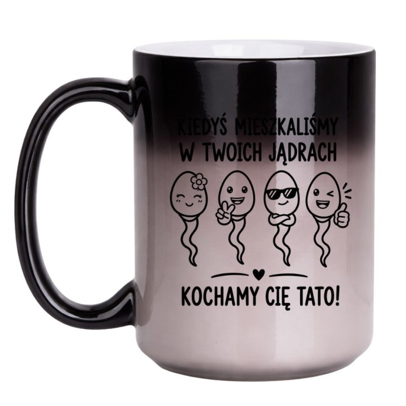Magiczny kubek dla taty na Dzień Ojca