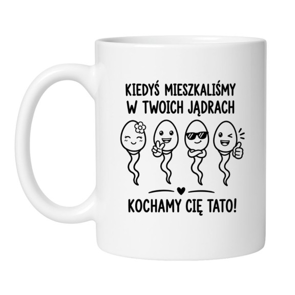 Kubek Kiedyś Mieszkaliśmy w Twoich Jądrach