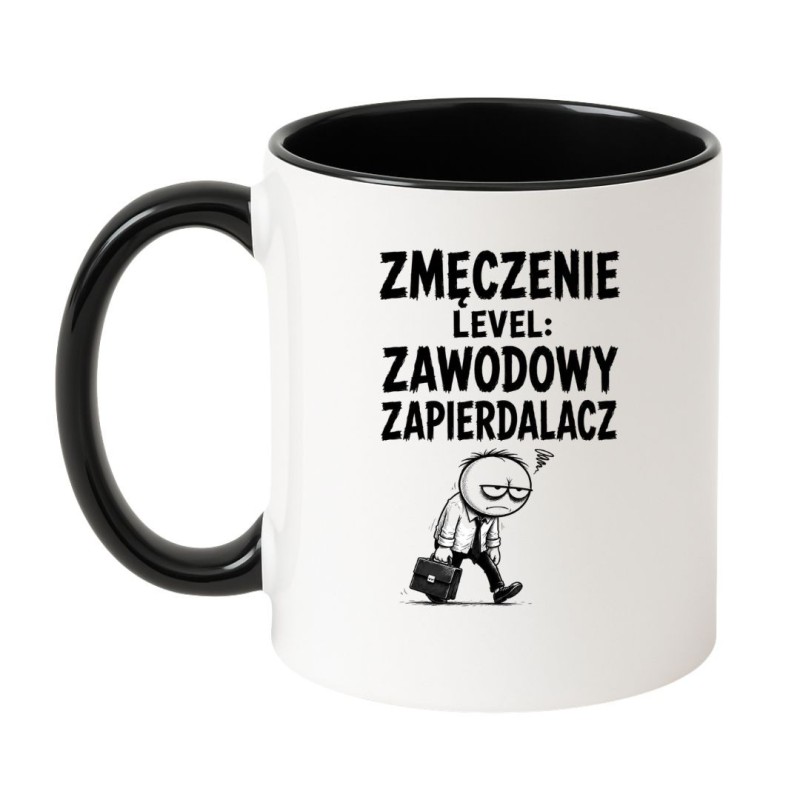 Śmieszny kubek do pracy bez cenzury