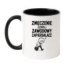 Śmieszny kubek do pracy bez cenzury