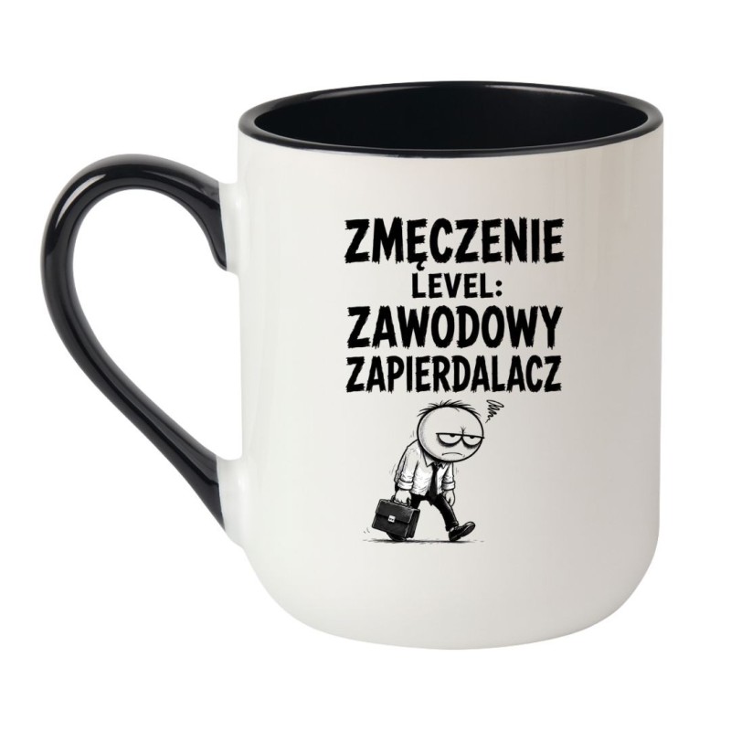 Śmieszny kubek do roboty