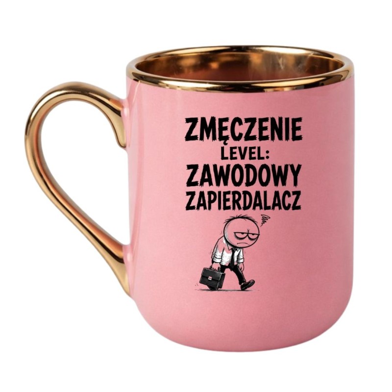 Kubek z nadrukiem dla zapracowanego pracownika