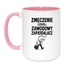 Śmieszny kubek dla koleżanki z pracy