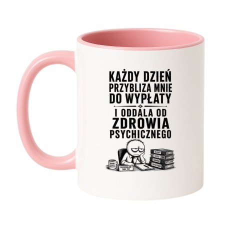 Kubek z nadrukiem dla koleżanki z pracy