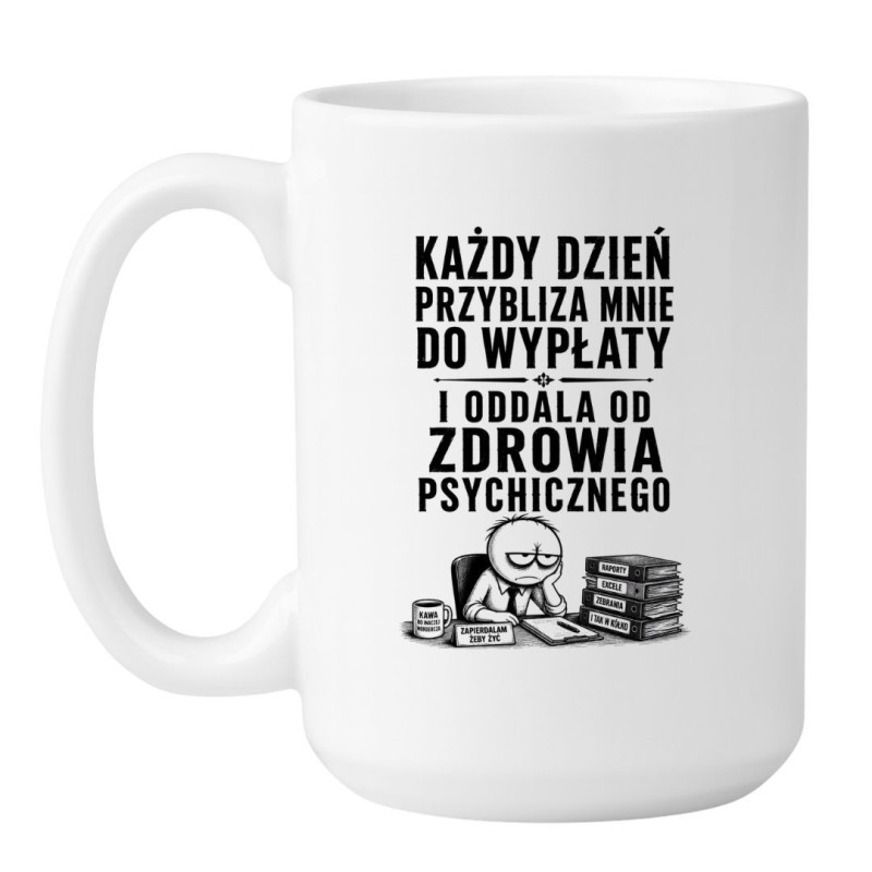 Kubek z nadrukiem dla pracownika korporacji