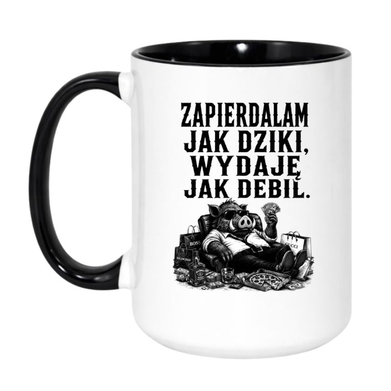 Śmieszny kubek z charakterem od NASTY