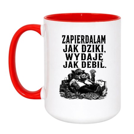 Kubek prezentowy dla miłośnika zakupów