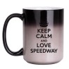 Kubek Magiczny "KEEP CALM AND LOVE SPEEDWAY"