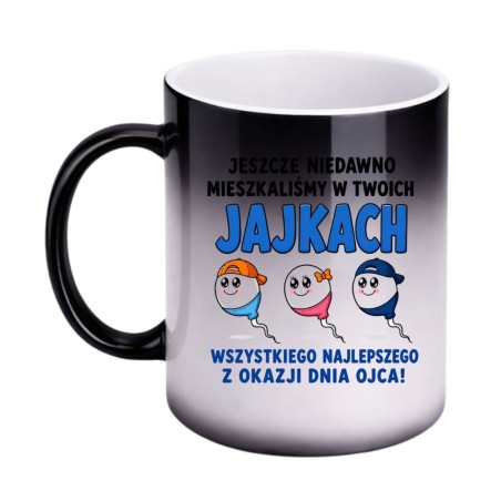 Magiczny kubek dla ojca z poczuciem humoru