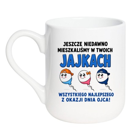 Kubek prezentowy dla taty od córki i syna