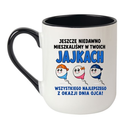 Humorystyczny kubek rodzinny dla taty