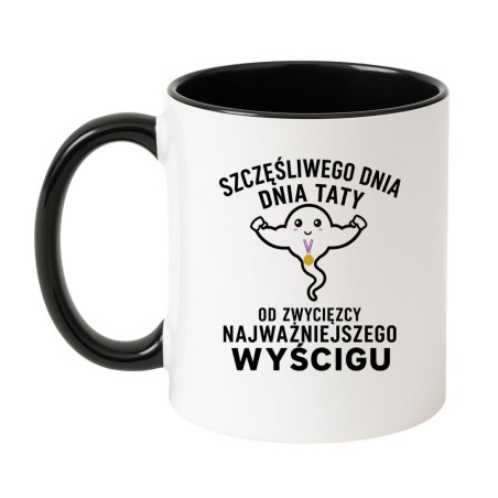 Kubek dla Taty na Dzień Ojca od Zwycięzcy Wyścigu