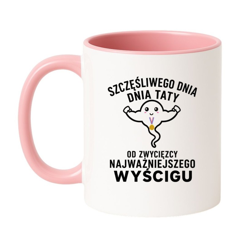 Kubek dla Taty na Dzień Ojca od Zwycięzcy Wyścigu
