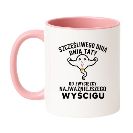 Kubek dla Taty na Dzień Ojca od Zwycięzcy Wyścigu