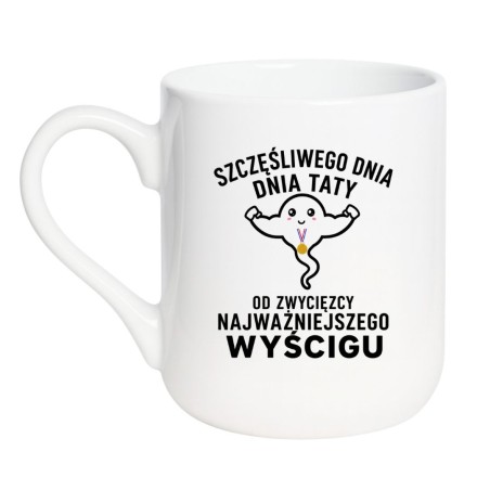 Kubek dla Taty na Dzień Ojca od Zwycięzcy Wyścigu