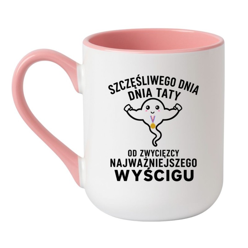 Kubek dla Taty na Dzień Ojca od Zwycięzcy Wyścigu