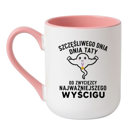 Kubek dla Taty na Dzień Ojca od Zwycięzcy Wyścigu