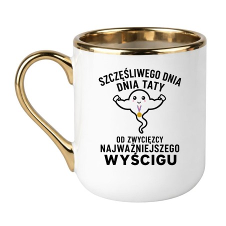 Kubek dla Taty na Dzień Ojca od Zwycięzcy Wyścigu