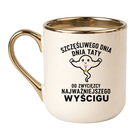 Kubek dla Taty na Dzień Ojca od Zwycięzcy Wyścigu