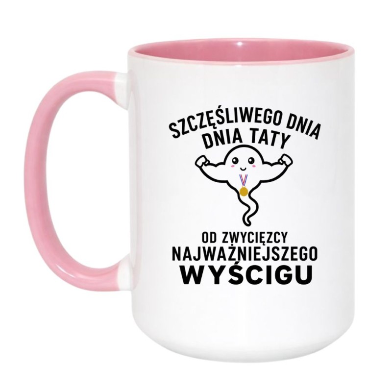 Kubek dla Taty na Dzień Ojca od Zwycięzcy Wyścigu