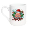 Elegancki kubek biały 330 ml Jingle Bells świąteczny