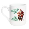 Elegancki kubek biały 330 ml Ho Ho Ho na piwo dla fana świąt