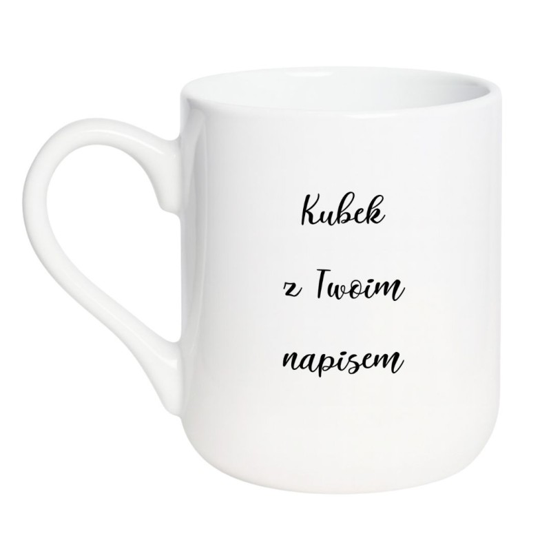 Kubek personalizowany biały – bestseller w kategorii prezent z humorem