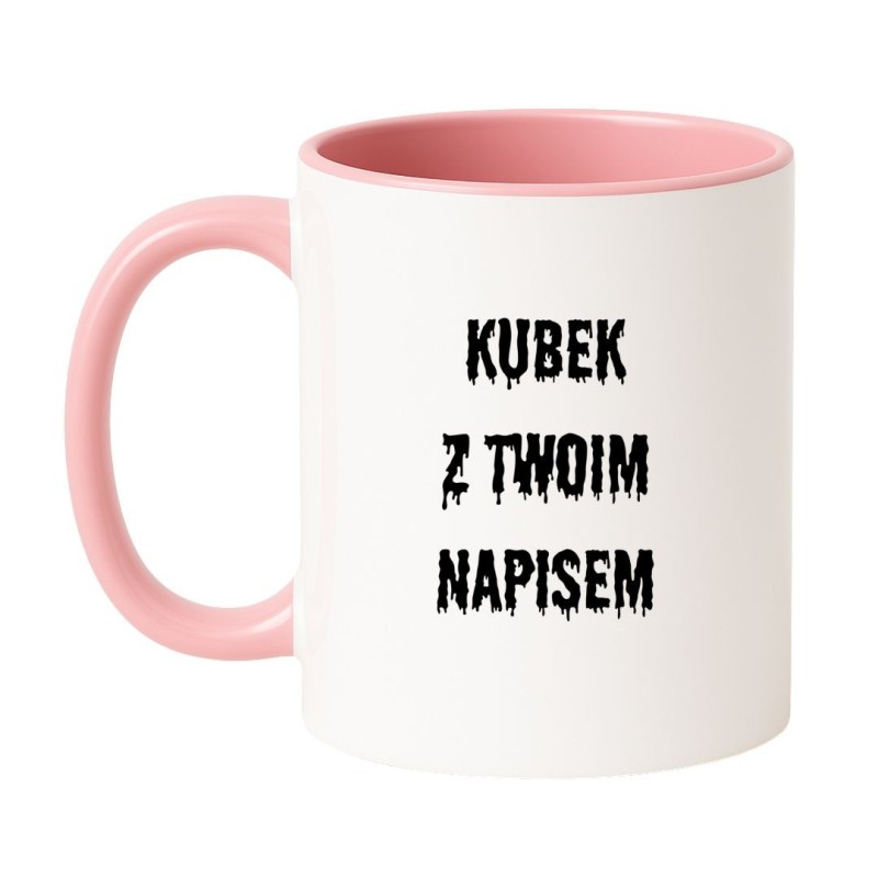 Kubek z napisem horrorowym – kup online, straszny prezent z humorem