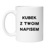 Personalizowany kubek biały – industrialny styl, śmieszny prezent na każdą okazję