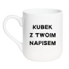 Kubek z Twoim napisem – minimalistyczny design, must-have dla fanów prostoty