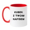 Kubek z czcionką stemplowaną – unikalny design, śmieszny prezent