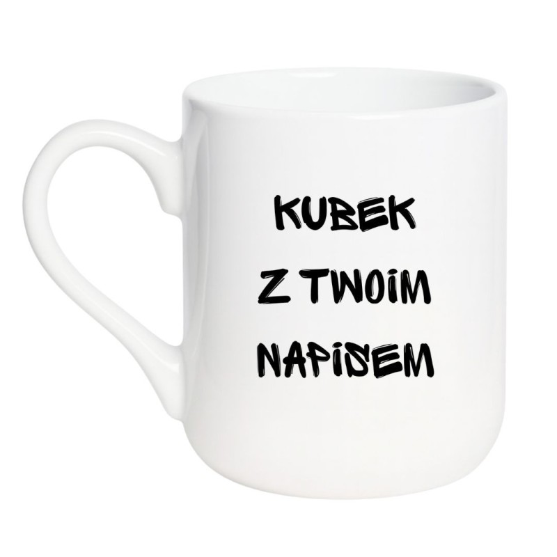 Kubek z Twoim napisem – hit sprzedaży, must-have dla kreatywnych