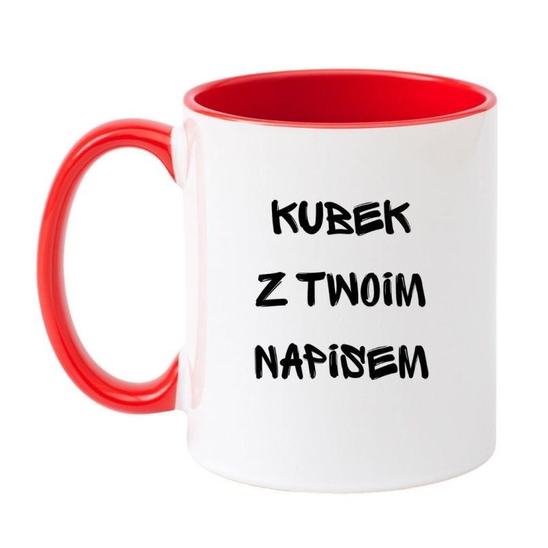 Kubek z własnym tekstem – must-have dla biura i domu, zamów już dziś
