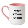 Kubek ceramiczny z Twoim napisem – śmieszny prezent na urodziny i święta