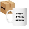 Karton z kubkami personalizowanymi – pakowanie hurtowe, wysyłka bezpieczna
