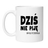 Kubek biały 330 ml z nadrukiem – klasyczny śmieszny kubek do kawy, idealny gadżet biurowy, sprawdź bestseller.
