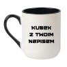 Kubek z napisem na zamówienie – kreatywny prezent